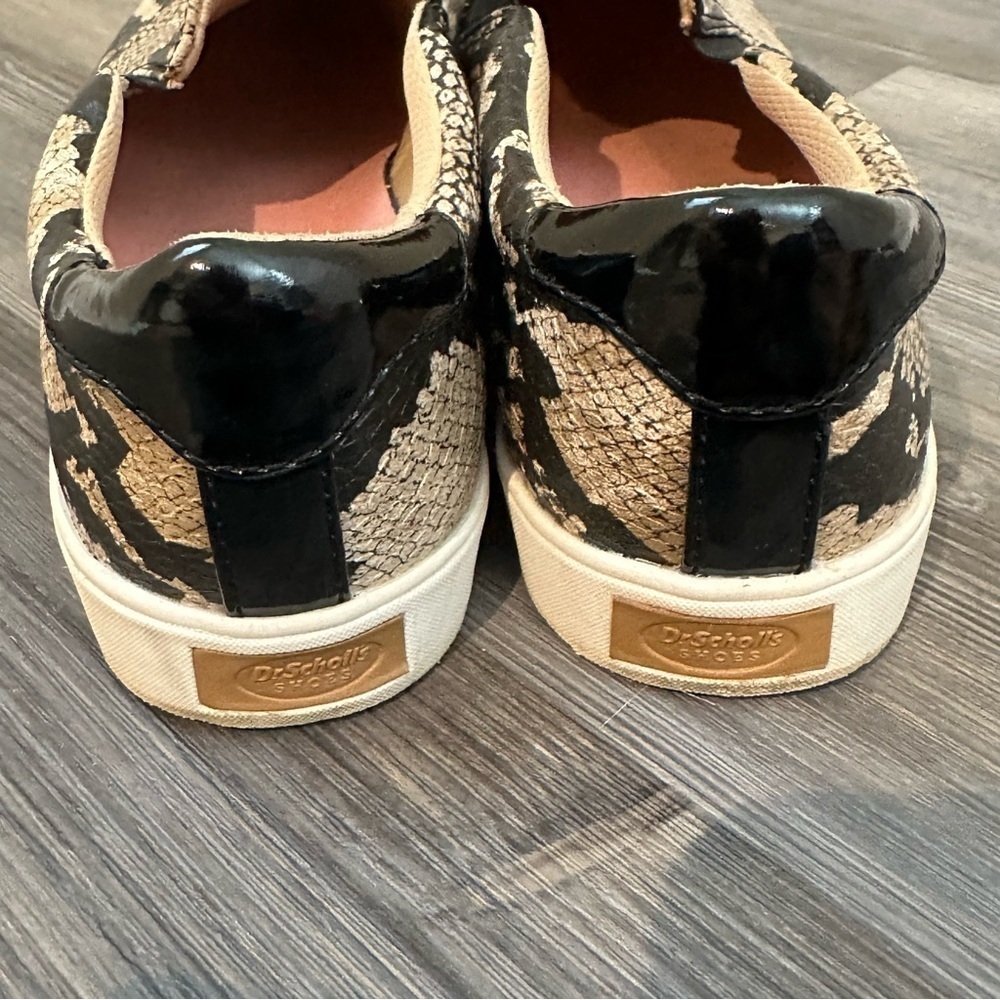 DR. SCHOLL'S Comfort Madison Animal Print Slip On Flats Sneakers Size 8 - Picture 8 of 12